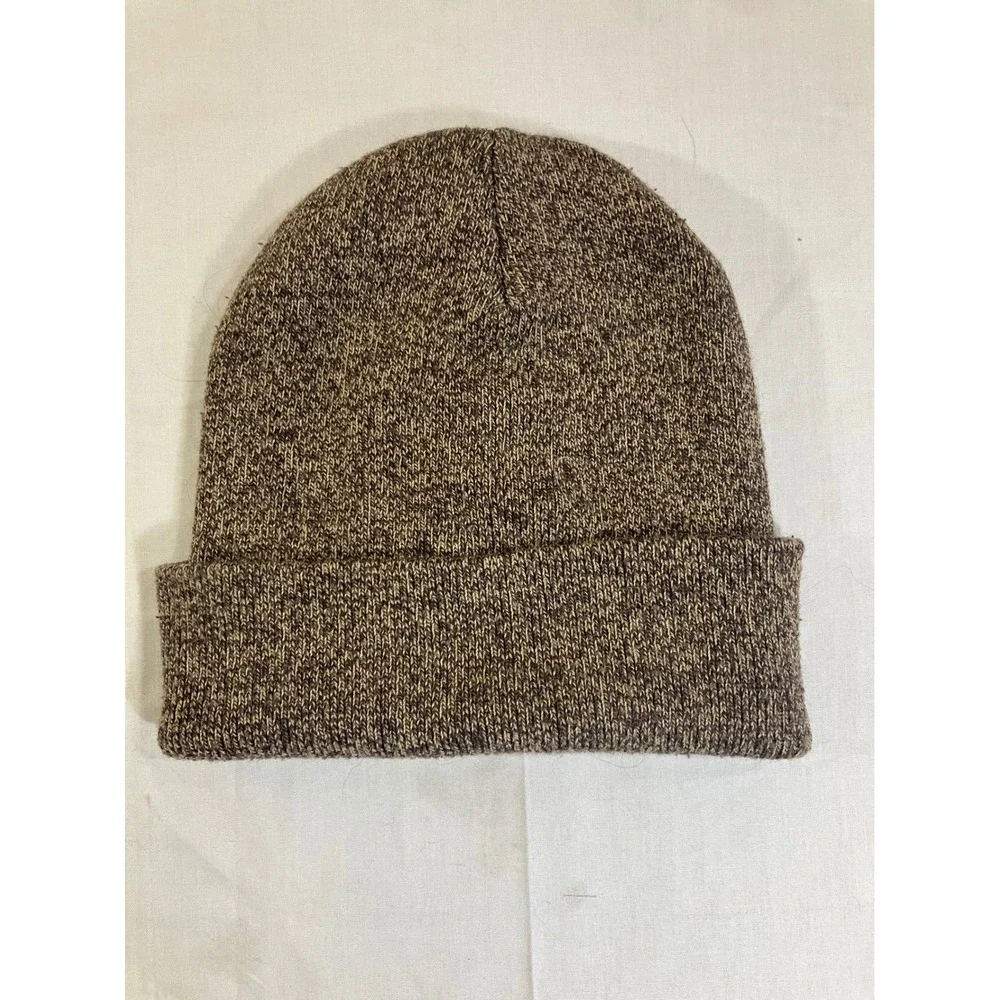 Carhartt A18 Brown Marled Knit Beanie Watch‎ Hat One Size Fits All Brown Heather